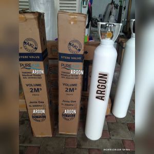 Tabung Argon 2m3 BARU sudah isi Argon untuk Las Tig