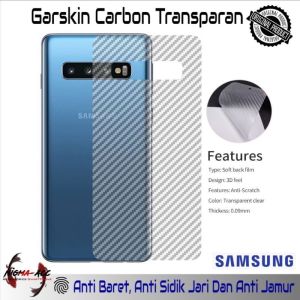 gark skin carbon/anti gores belakang samsung A14 A24 A34 A54 A05S A05 A15 A25 A23 A33 A53 A73 A03 A02 A12 A22 A32 A52S A72 A04CORE A04S A04E A50 A70 A30 A20 A10 A11 A31 A21S A51 A71 M14 M34 M54 M33 M32 M12 M53 M62 S23 FE anti gores belakang handphone