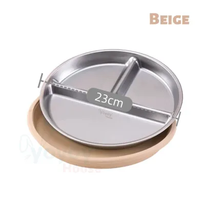 YOYOY Baby Dining Plate Cup Stainless Steel sus304 Kids Dining Set silicone suction
