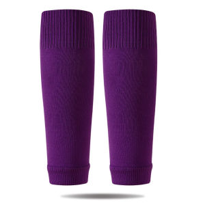 Loogdeel Soccer Football Leg Brace Socks Sleeves Breathable Sports Socks Adult Kids Shin Guards Calf Protection Socks Leg Cover