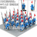 Ancient Chinese Soldier Ming Dynasty War Army Cannon Soldier Iron Horse Big Ming Divine Camp Assembly Toy Blocks for Kids. 