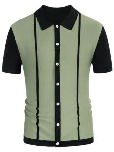 Áo Thun Nam Cổ Tròn Tay Ngắn Dệt Kim Mùa Hè Màu Khối Thời Trang Công Sở Thường Ngày Trẻ Trung Hợp Thời Trang SY0169