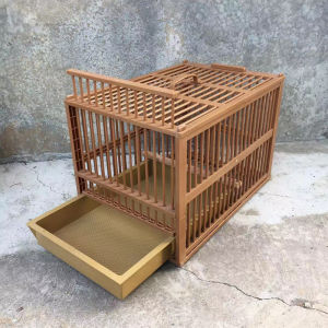 Large Size Plastic Bird Bathing Cage Chinese Magpie Cleaning Special Wide Style Pet Supplies Parrot Cage Parrotcubicle