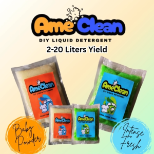 AMECLEAN DIY Liquid Laundry Detergent Premixed - Just Add Water