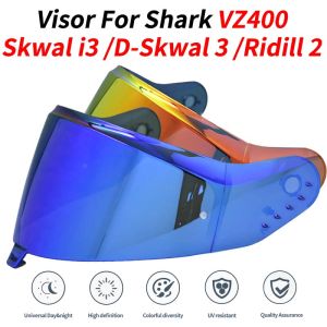 For Shark Skwal i3 D-Skwal 3 Ridill 2 Helmet Visors Replacement Lens Windshield D Skwal 3 VZ400 Visor glass screen goggles