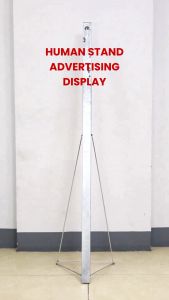 KGS Life Size Board Standee/ Human Board Standee 1.2/ 1.5 Meters| Display Stand| Sintra Stand. (METAL STAND ONLY)