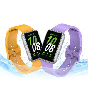 Straps for Samsung Galaxy Fit 3 Women Men Silicone Sport Band for Samsung Smartwatch Fit3(SM-R390)