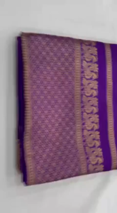 [PRE ORDER : 10 DAYS] Premium Festive Wear: Purple Soft Lichi Silk Saree with Exclusive Heavy Brocade Blouse_ 6031 ( Normal or Ready to Wear Saree)