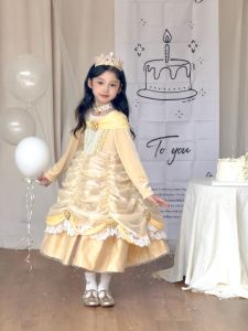 Childrens Princess Dress Beauty and the Beast Style