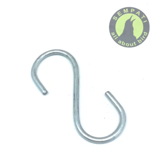 SEMPATI GROSIR Gantungan S Hook Sempati Isi 100 Pengait Sling Hook Letter Display Pajangan Rak Pot Tanaman Hanger
