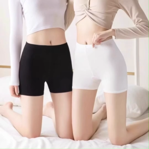 กางเกงซับใน กางเกงสเตย์ขาสั้น กันโป๊ ไม่ม้วน เรียบเนียนผิว มีไซส์ M L XL ส่งไว #sub03