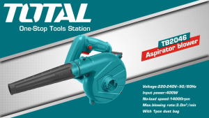 TOTAL เครื่องเป่าลม + ดูดฝุ่น 400 วัตต์ รุ่น TB2046