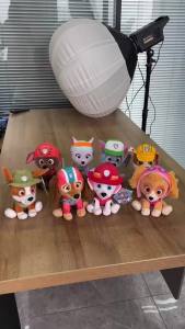 100% Genuine Paw Patrol Plush Toy Chase Skye Marshall Tracker Everest Rocky Zuma Rubble