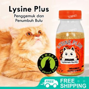 Suplemen Kucing Penambah Nafsu Makan Lysine Plus: Manfaat & Cara Pakai
