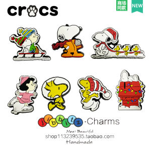New Cross Shoe Flower Snoopy Shoe Accessories Carolls DIY Decorative Buckle Smart Star Hole Shoe Upper Accessories