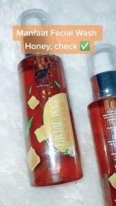 FACIAL WASH HONEY SR12 100ml SABUN MADU CAIR PEMBERSIH WAJAH KULIT KERING KUSAM DAN SENSITIF