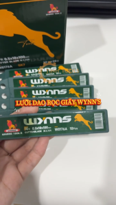 Lưỡi Dao Rọc Giấy Đa Năng Các Loại Wynns và A100X A100 - 1 hộp/ 10 lưỡi