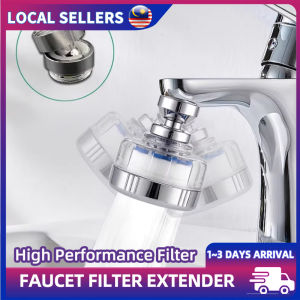 Universal Tap Filter with Extension - Water Purifier Splash Proof Nozzle for Kitchen Sink & Wash Basin