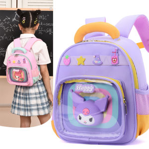 MeiLetti Girls Backpack Kindergarten School Bag Childrens Traveling Double Shoulder Bag for 2-5 Years Old Girls