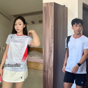 Áo Cầu Lông Quần Cầu Lông Bộ Cầu Lông Nam Nữ Chuyên Nghiệp Vải Thoáng Khí A861 - V Badwear