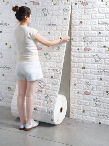 ZHUIHUI | 3D Insulated Self-Adhesive Wallpaper