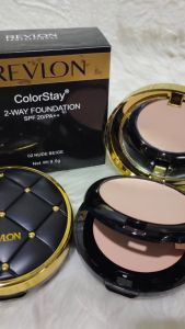 COD/ R3vlon Color Stay 2-Way Foundation SPF 20/PA Bedak + Foundation 2 in 1/Bedak Revlon termurah/Jingga Beautyshop/Ecer dan Grosir