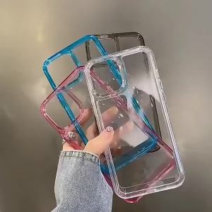 for Nothing Phone 2A 2 1 Case Crystal Clear Color Bumper Soft Shockproof Cover Flexible Buttons Shell Nothing2A Phone Funads