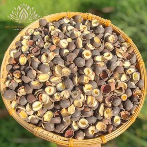 500g Hạt Sen Rang Tách Đôi | Hạt Sen Khô Rang Ăn Liền