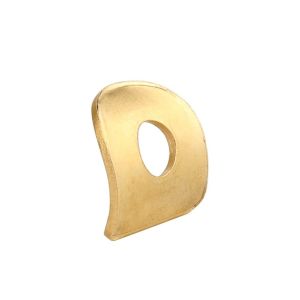 10pcs Bicycle Seatpost Clamp Shim Set Copper Alloy Material 5.3mm Center Hole Fits For M5 Handle Rods Ergonomic Curve Design