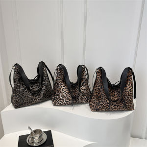 Túi Đeo Chéo Họa Tiết Da Báo Dung Tích Lớn Thời Trang 2025 Túi Tote Đeo Vai Đơn Cổ Điển Thời Trang Cho Nữ