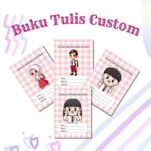 Custom Buku Tulis Suka - Suka