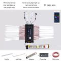 Combo đèn led cầu thang thông minh 32 kênh ( chỉ bộ điều khiển ) kết nối điện thoại FULL phụ kiện. 