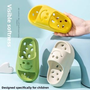 MONLEYTA | Childrens Indoor Home Bathroom Anti-slip Hollow Out Boys Girls Slippers Comfortable Lightweight EVA Material Easy To Clean