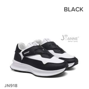 JOANNE Casual Sport Velcro Sneakers Shoes Sepatu Wanita #JN918