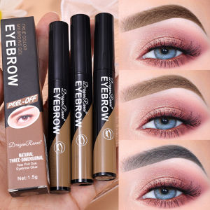 Tear Eyebrow Glue Dye Eyebrow Cream Female Long-Lasting Waterproof Non-Fading Eyebrow Dye Eyebrow