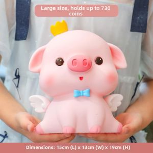 Cute Piggy Bank Durable Craft