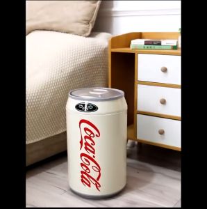 9L ถังขยะเซ็นเซอร์ ถังโค้ก ถังขยะอัตโนมัติ ถังขยะ กระป๋องโค้ก