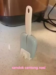 Sendok Nasi Centong Nasi Rice Cooker Tutup Otomatis Inovatif Auto Buka Tutup Otomatis