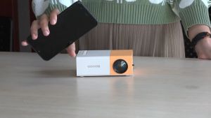 Proyektor Mini YG300 - Projector Mini LED Portable FULL HD 1080P by TOPSELLER1