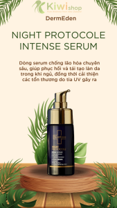 Tinh chất chống lão hóa trắng da DermEden Night Protocole Intense Serum (30ml)