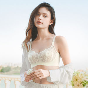 EMXEE | Nursing Bra With Front Clasp For Summer Light Prevent Sagging
