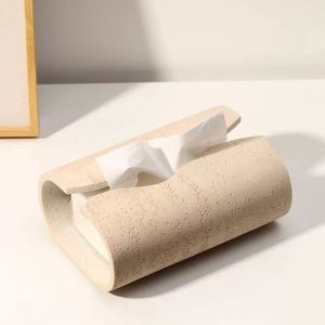 Wabi-sabi Style Paper Towel Box Decorative Piece