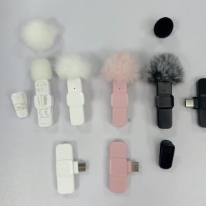 Wireless Lapel Microphone Type-C Interface Noise Reduction Plug and Play Suitable for Video Recording Interviews Live Stre
