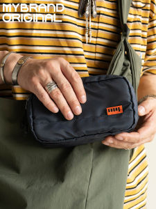 Ultra-Light Original MYBRAND Handbag Document Cosmetic Storage Bag Fashionable Leisure Zipper Closure Soft Nylon Material