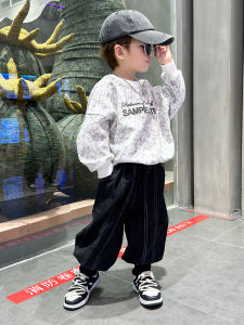 Spring Fashionable Boys Outfit Set Casual Two-Piece Baby Clothes Korean Style Spring Autumn Wear for Kids Trendy And Handsome