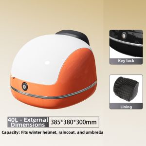 ZHUOLESHI | Large Waterproof Motorcycle Universal Storage Box