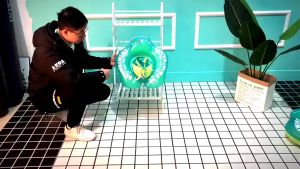 แหวนว่ายน้ำเด็ก ป้องกันหงายหลัง ถุงลมนิรภัยเล่นน้ำ ของเล่นเด็ก อาบน้ำทารกแรกเกิด