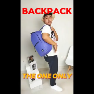 Tas Ransel Backpack Punggung Laptop Sekolah Pria Wanita Premium Kuat Awet Model Minimalis KZS 281