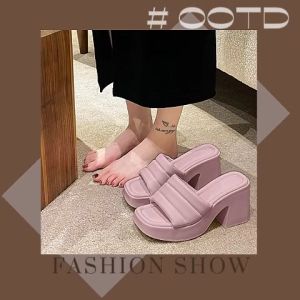 เคยเชี่ยวชาญงานปังรองเท้า สวมส้นสูงแฟชั่น เปรียบเทียบรูปแบบสวย มุมมาก คุณสมบัติของตัวแม่ เค้าเสริมส้นมาให้จุกๆ สีสวยมาก การเสริมความมั่นใจสูงสุด รองรับสรีระเท้า ไม่เจ็บเท้า รูปลักษณ์ที่ดีที่สุด