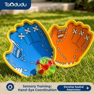 TAODUDU | Interactive Outdoor Toy Sticking Ball and Paddle